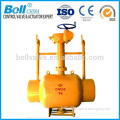 High quality welded manual ball valves